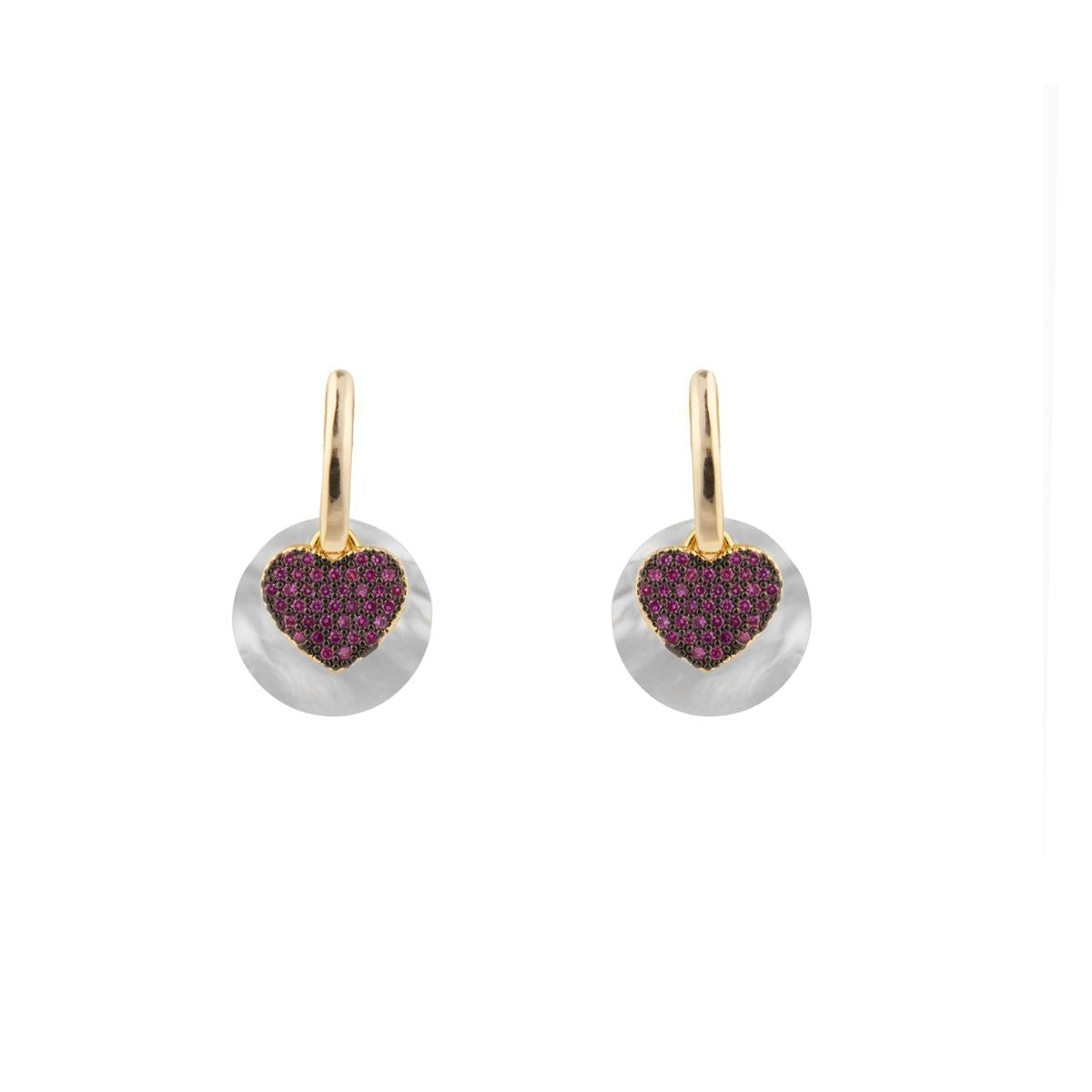 PENDIENTES HEART LUXENTER