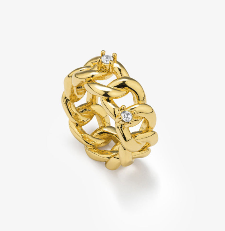 Anillo Mujer Gaga Diva Oro