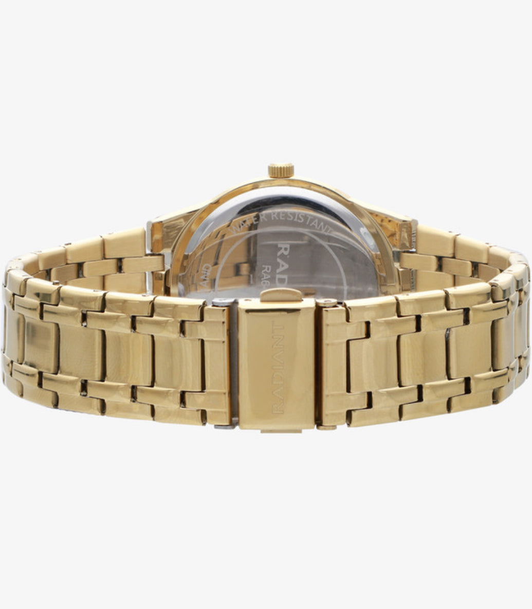 Reloj Mujer Victoria Chocolate/Dorado