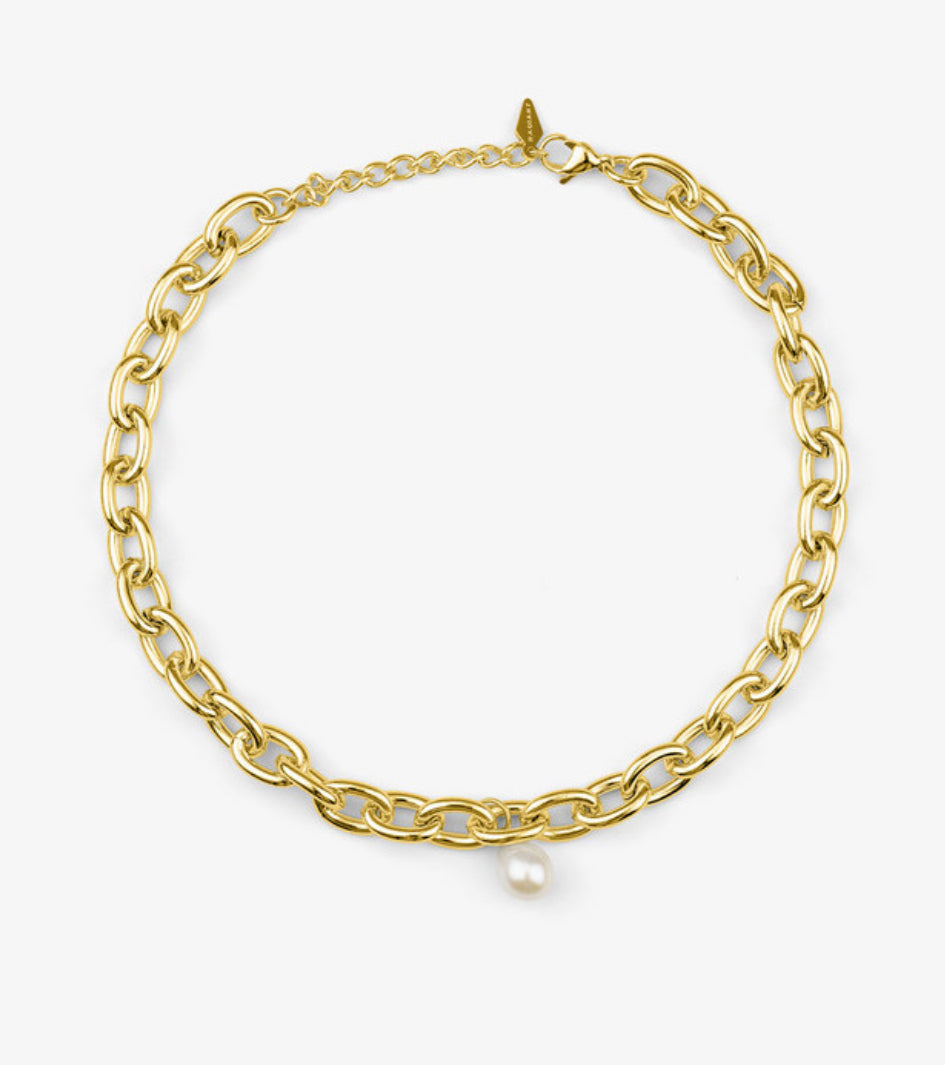 Collar Mujer Emily Chain Oro