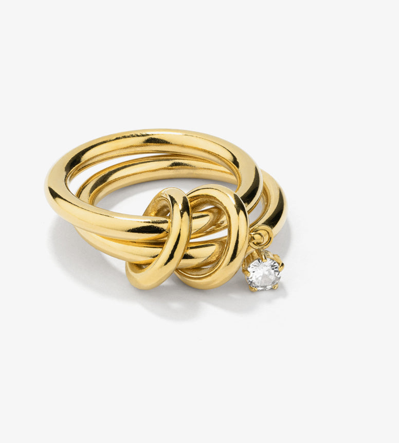 Anillo Mujer Zendaya Loop Oro