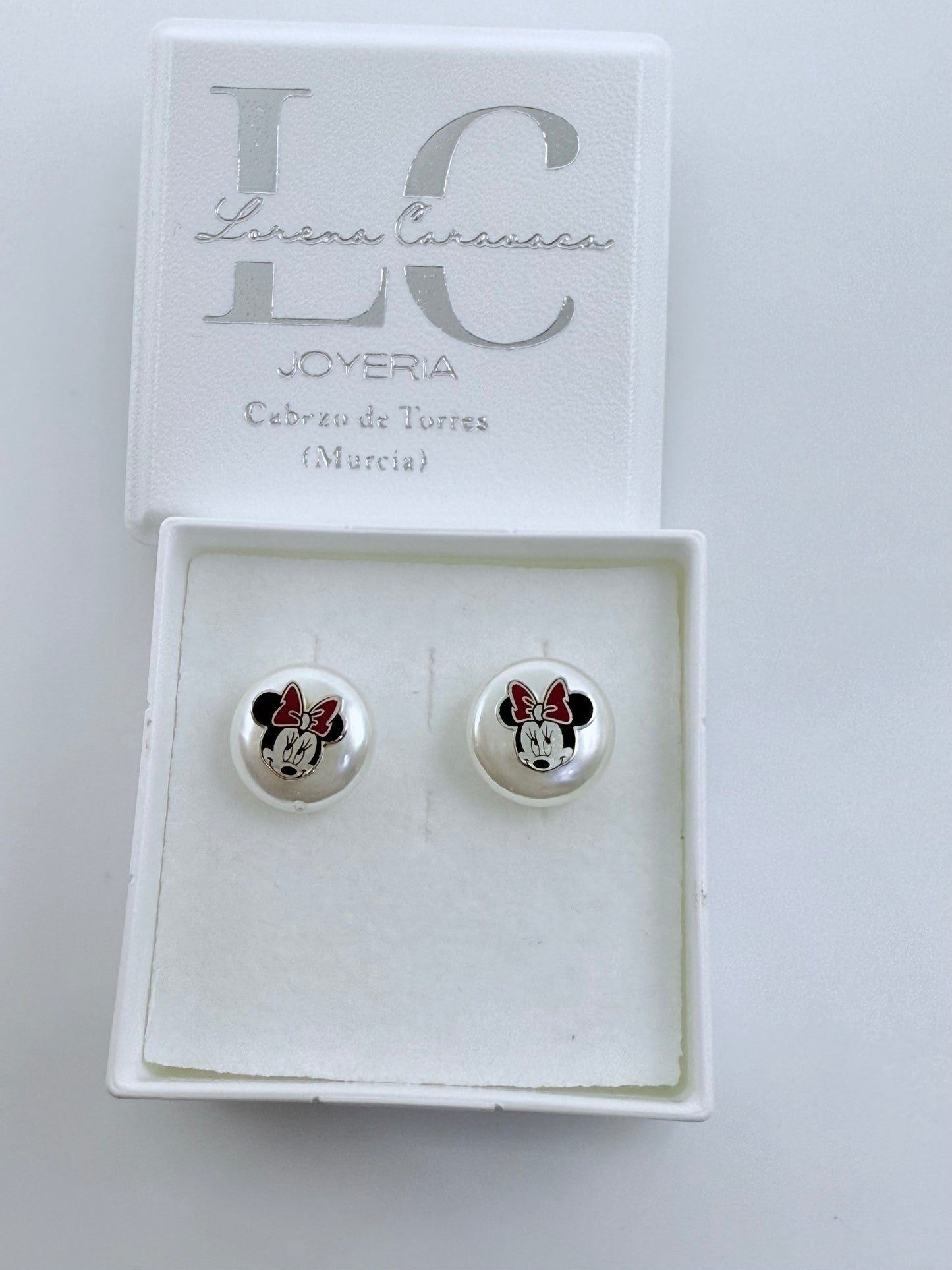 Pendientes perla minie
