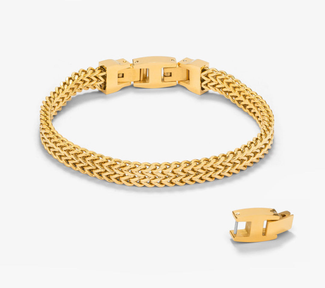 Pulsera Hombre Txema en Oro