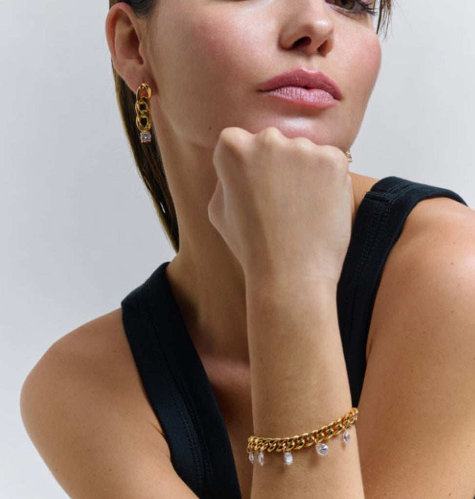 Pulsera Mujer Gaga Queen Oro