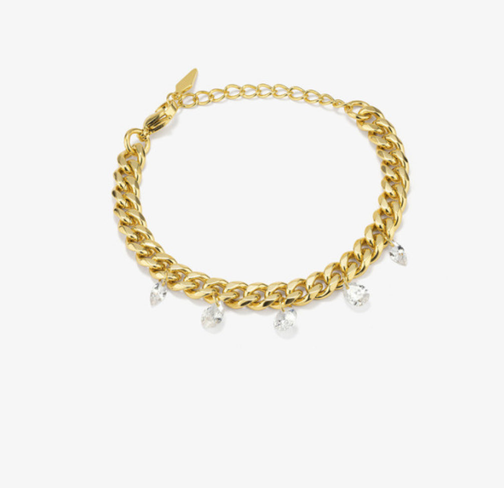 Pulsera Mujer Gaga Queen Oro