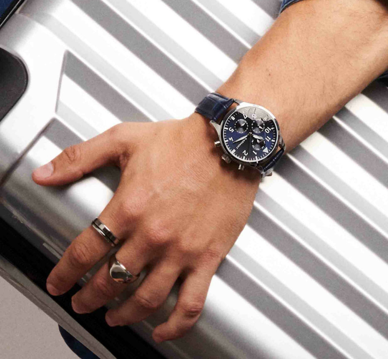 Radiant Caiman Reloj de Hombre en Azul