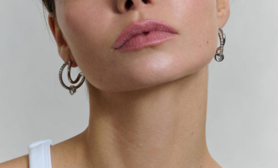 Pendientes Mujer Zendaya Moon Silver