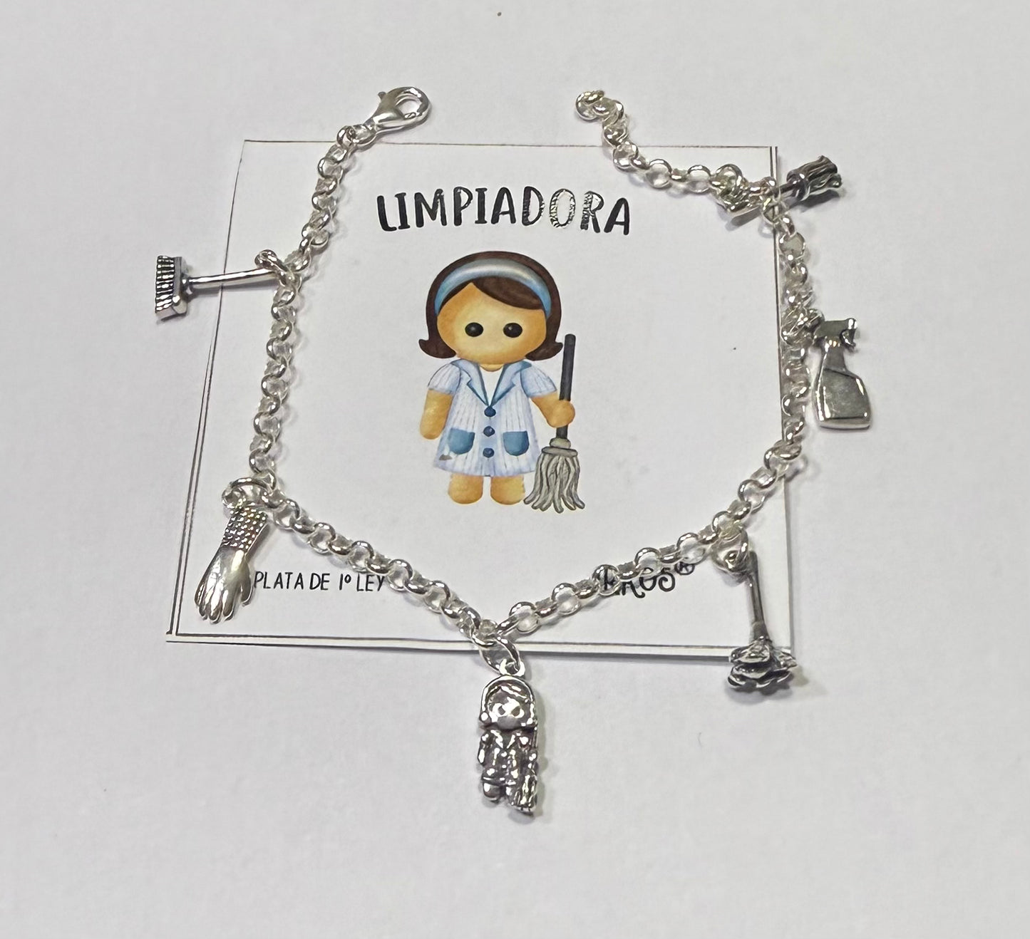 Pulsera profesiones limpiadora