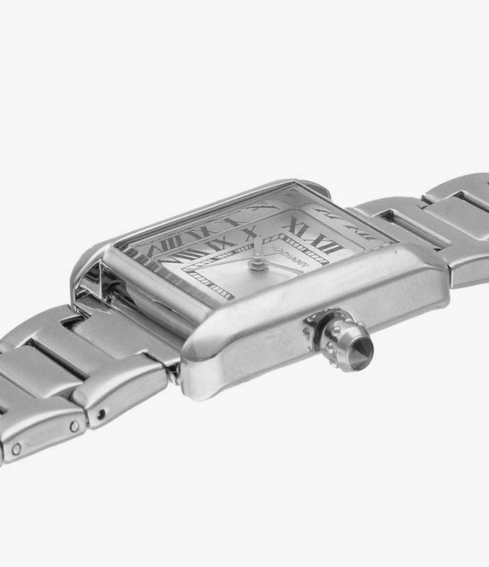Reloj Hombre Jacob Plateado