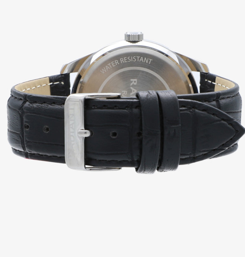 Reloj Hombre Harry Blanco/Negro