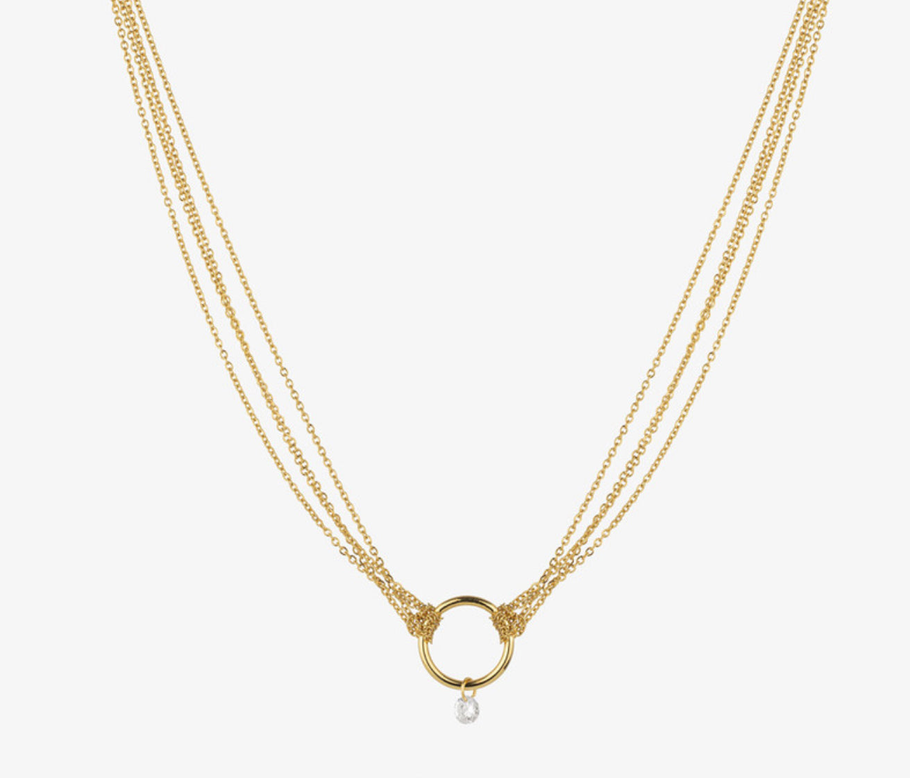 Collar Mujer Myfair Loop Oro