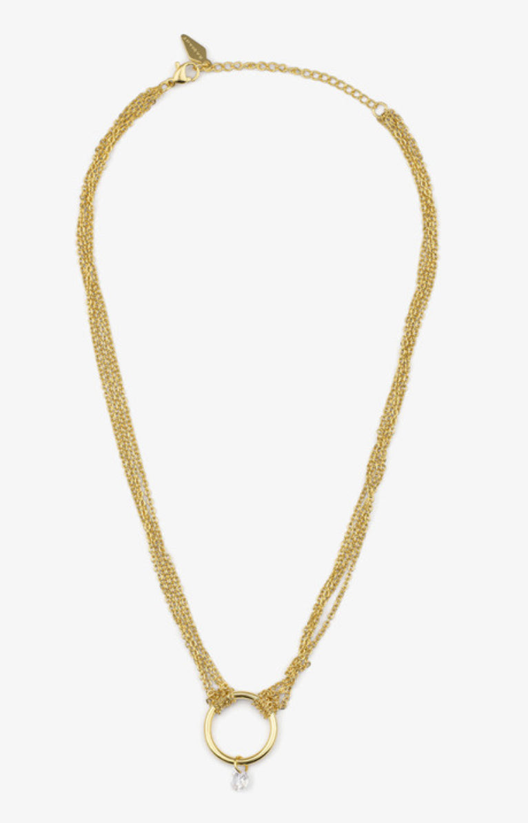 Collar Mujer Myfair Loop Oro