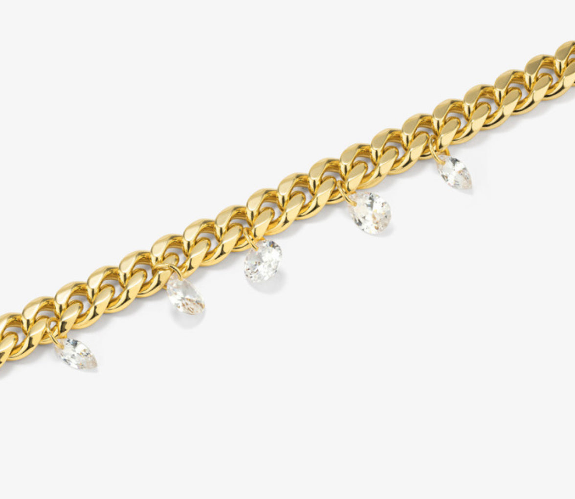Pulsera Mujer Gaga Queen Oro