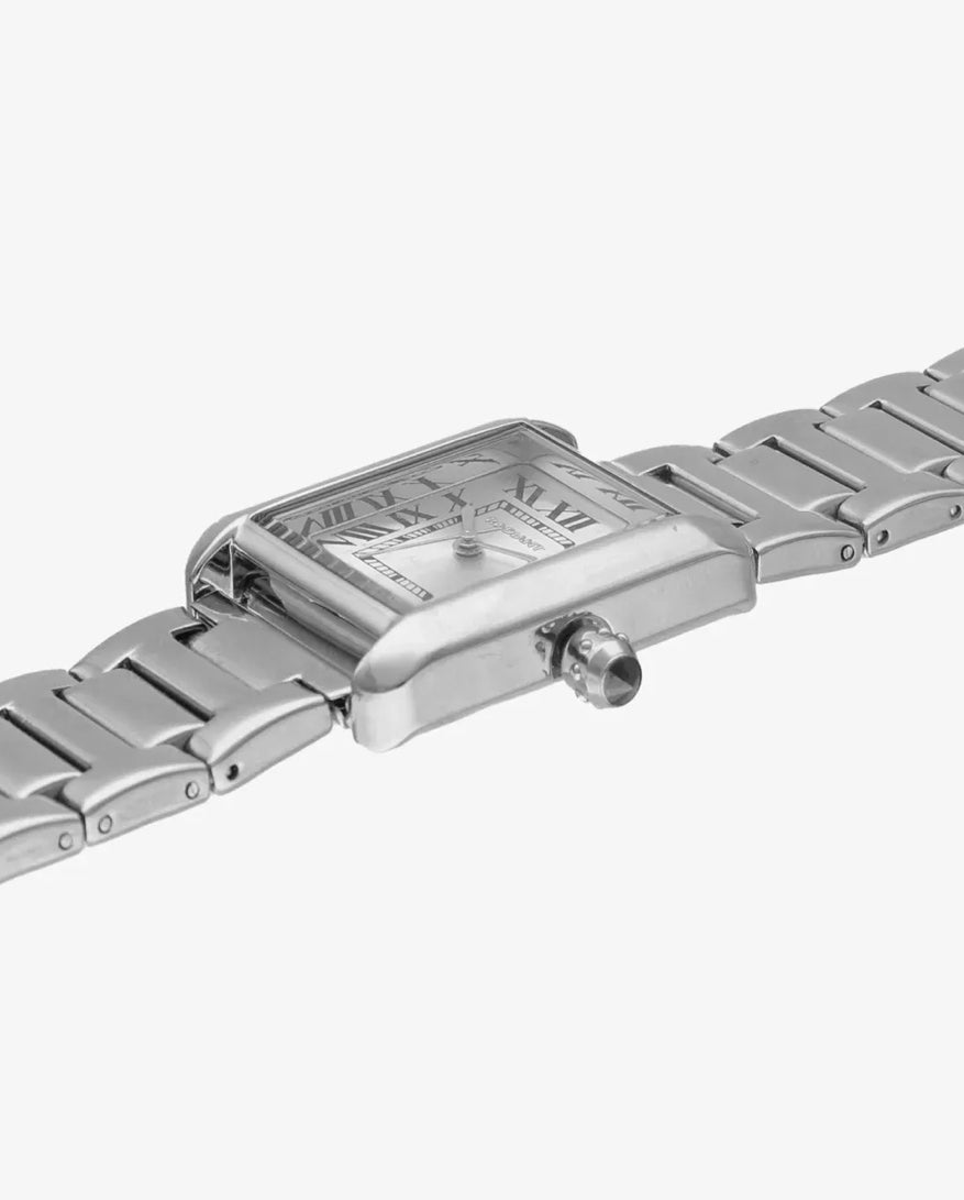 Reloj Mujer Nicole Brazalete Plateado