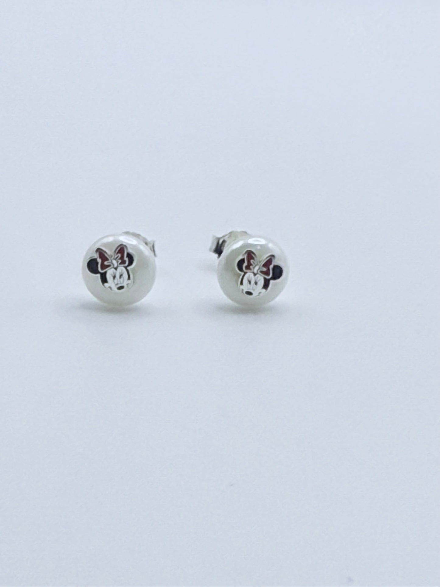 Pendientes perla con minie