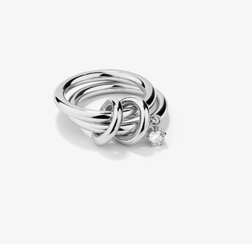 Anillo Mujer Zendaya Loop Plata