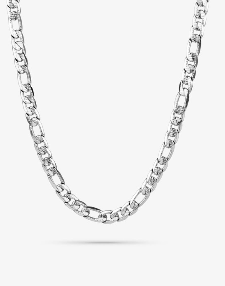 Collar Hombre Hunter Gray Obelisk Plata