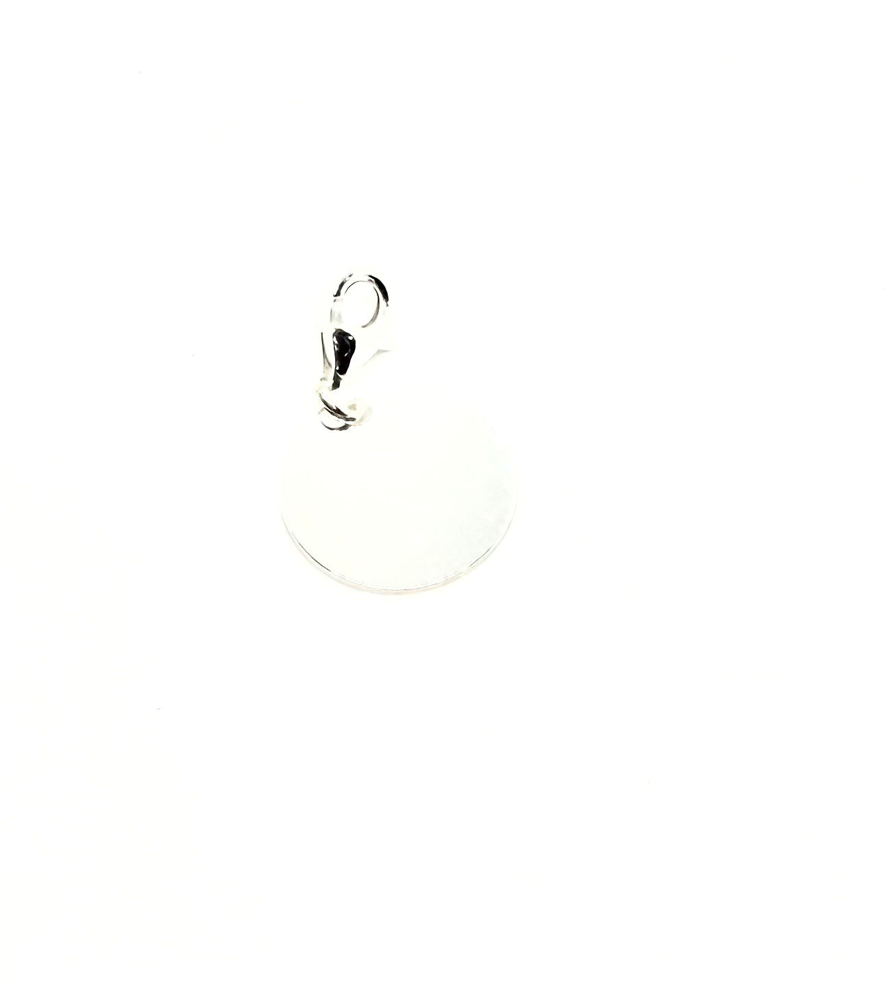 Chapa plata 15mm personalizable