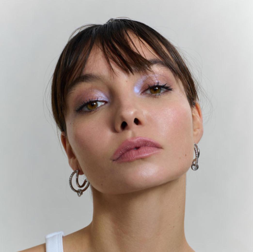 Pendientes Mujer Zendaya Moon Oro