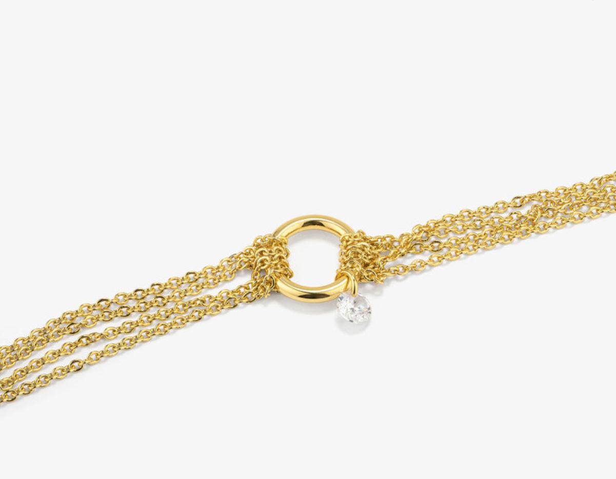 Pulsera Mujer Myfair Loop Oro