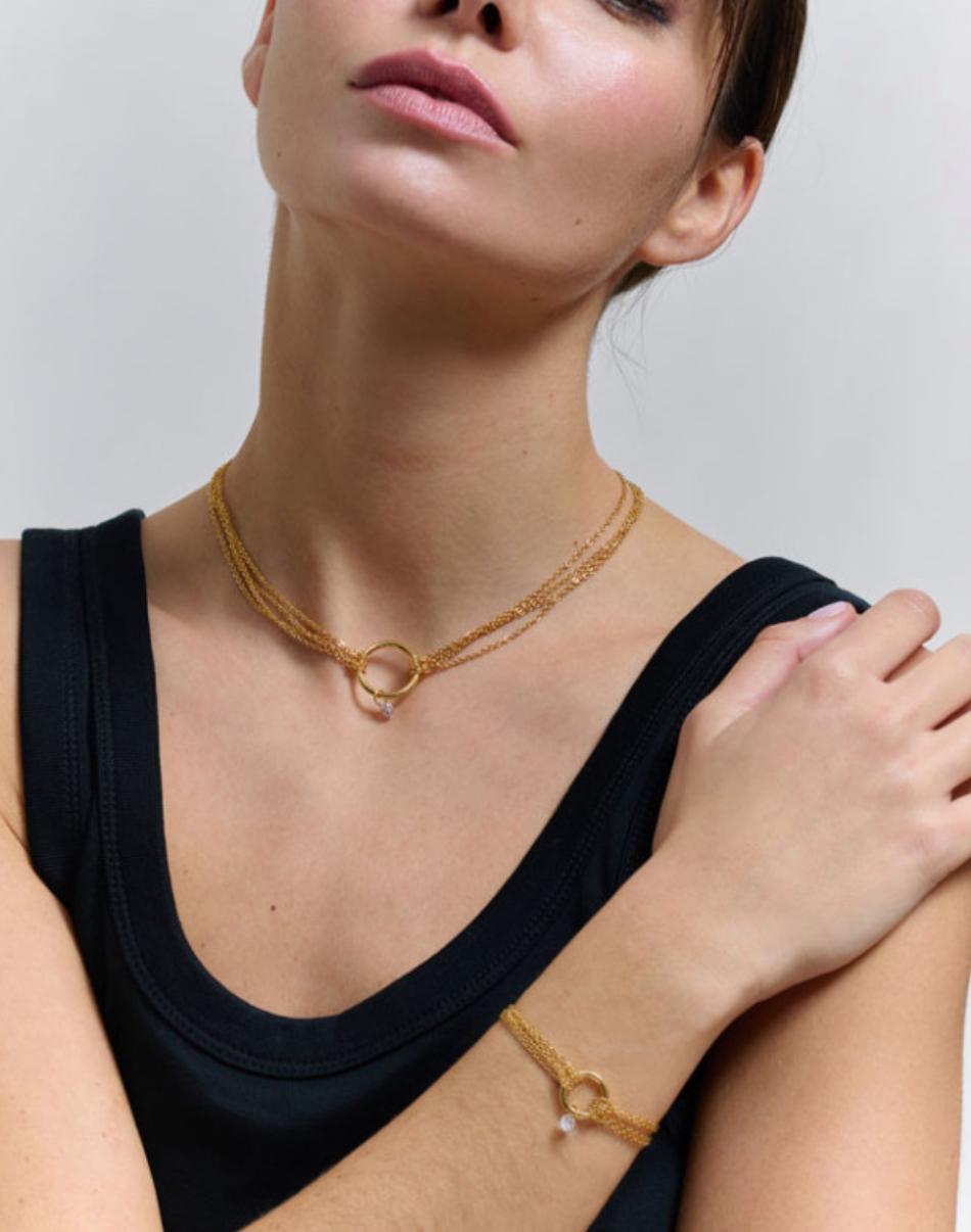Pulsera Mujer Myfair Loop Oro
