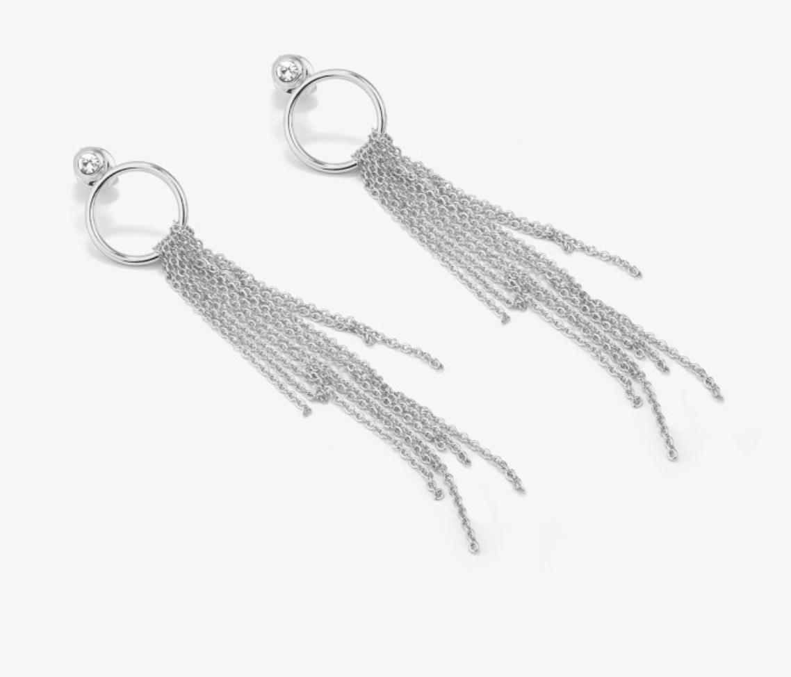 Maxi Pendientes Mujer Myfair Plata