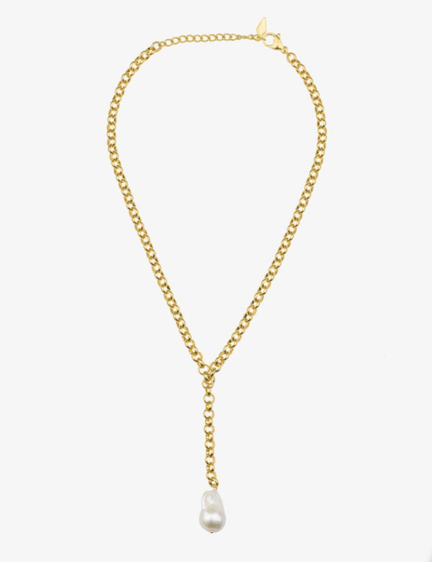 Collar Mujer Largo Emily Oro