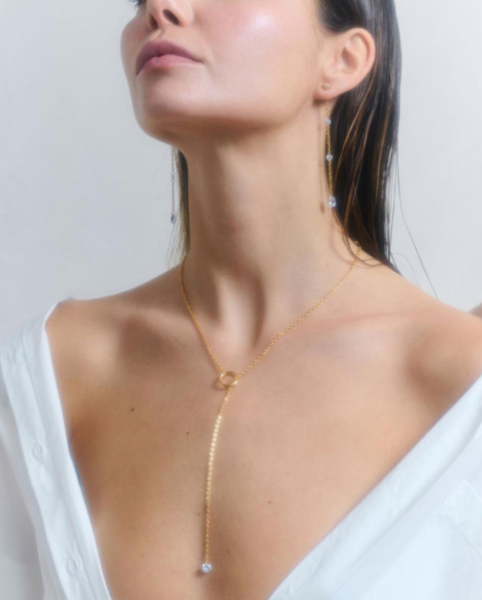 Collar Mujer Largo Myfair Plata