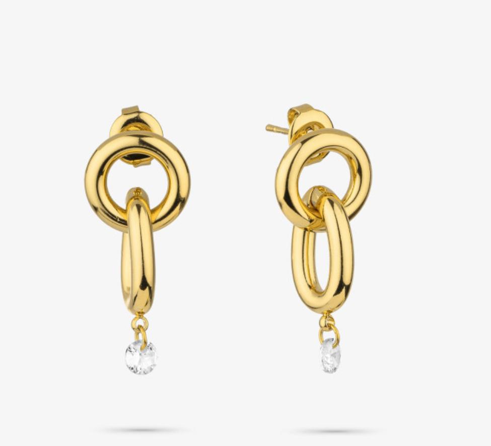 Pendientes Mujer Zendaya Loop Oro