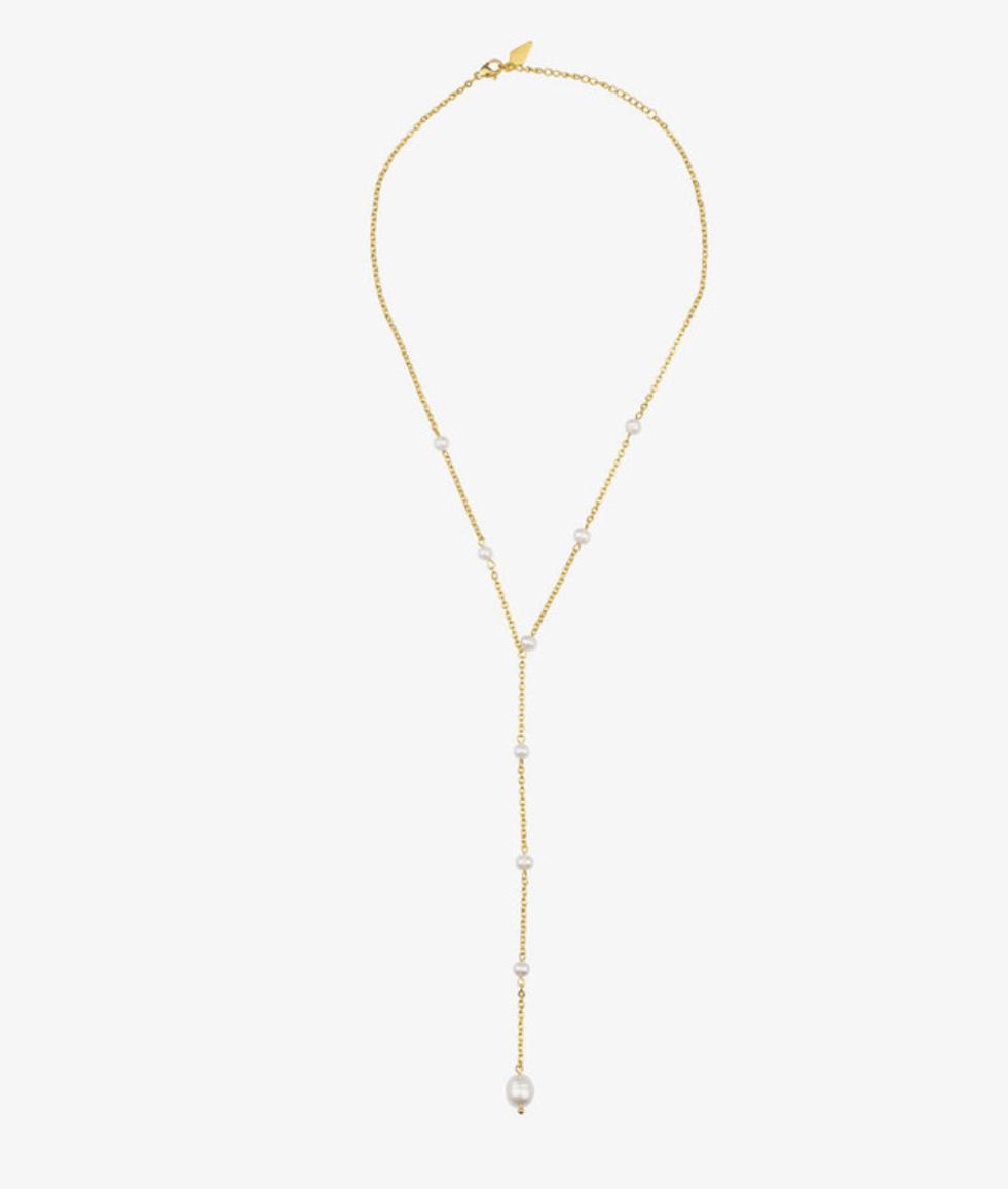 Collar Mujer Largo Bridgerton Oro