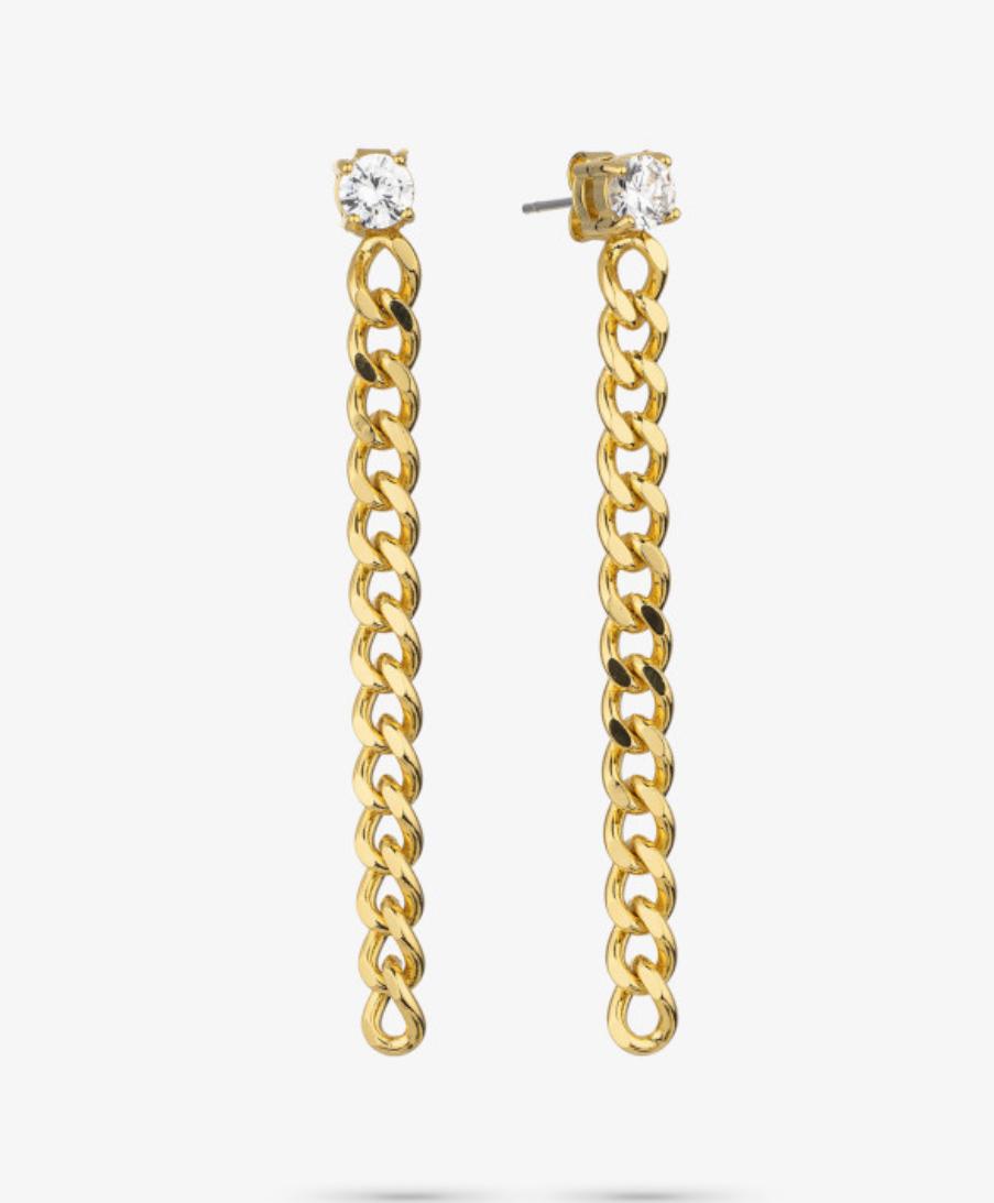 Pendientes Mujer Largos Gaga Oro