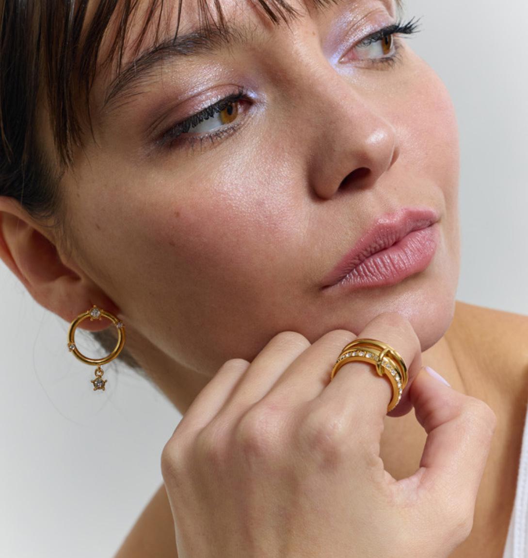 Anillo Mujer Zendaya Oro