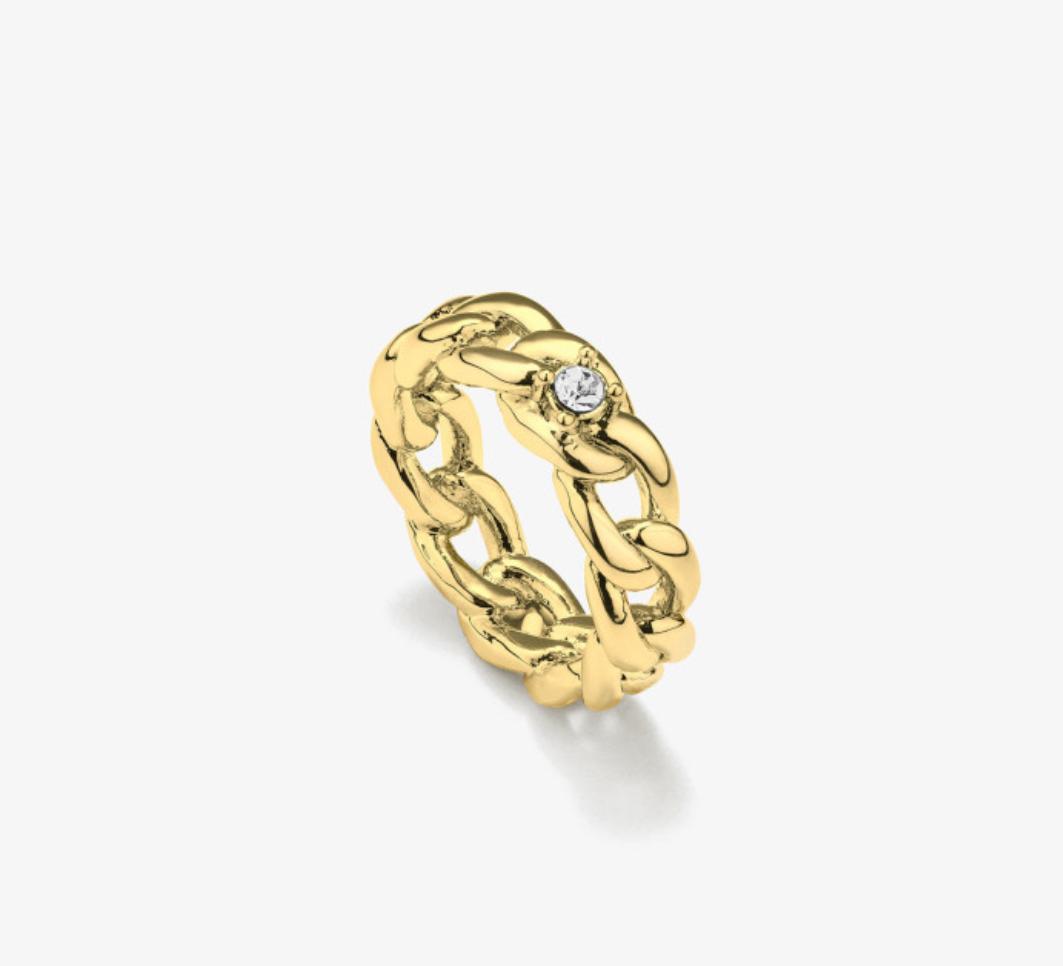 Anillo Mujer Gaga Chain Oro