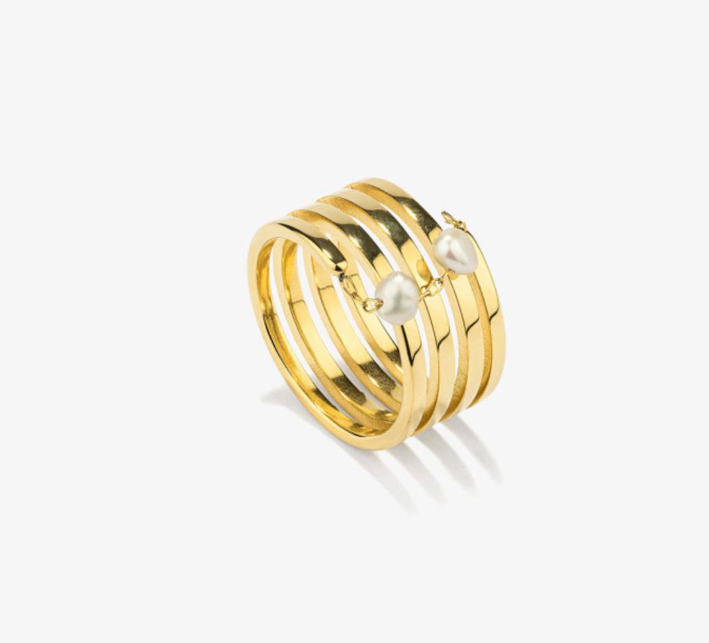 Anillo Mujer Bridgerton Oro
