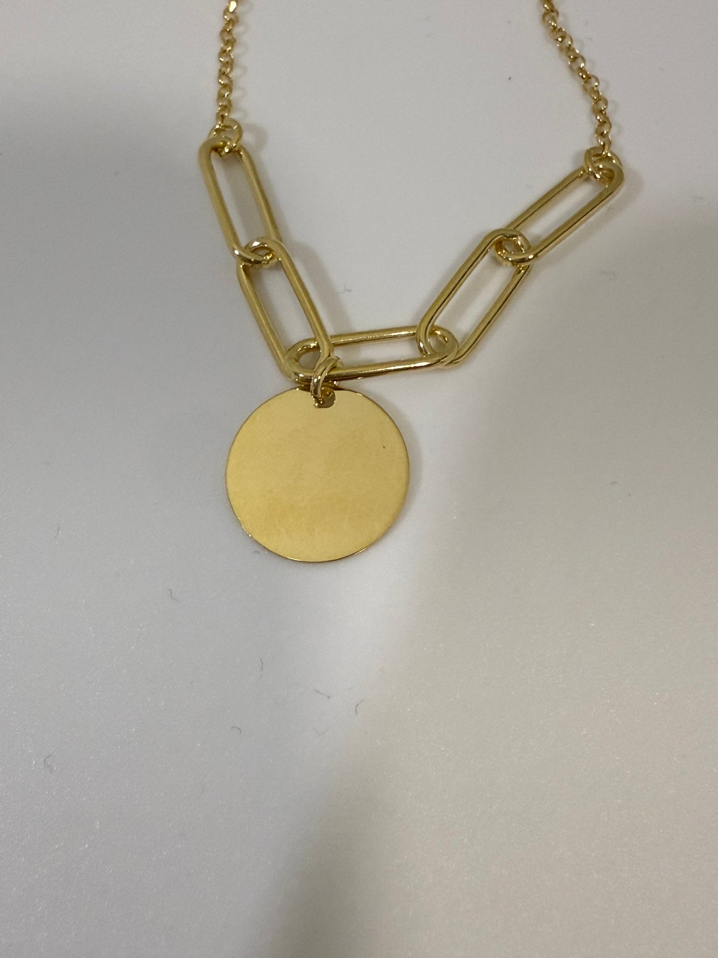 Pulsera chapa plata chapada