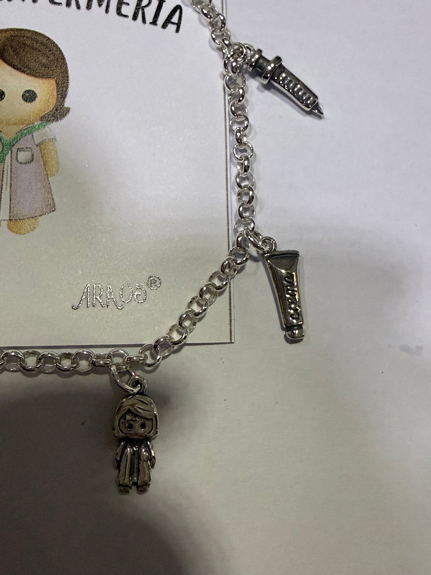 Pulsera profesiones Auxiliar Enfermería