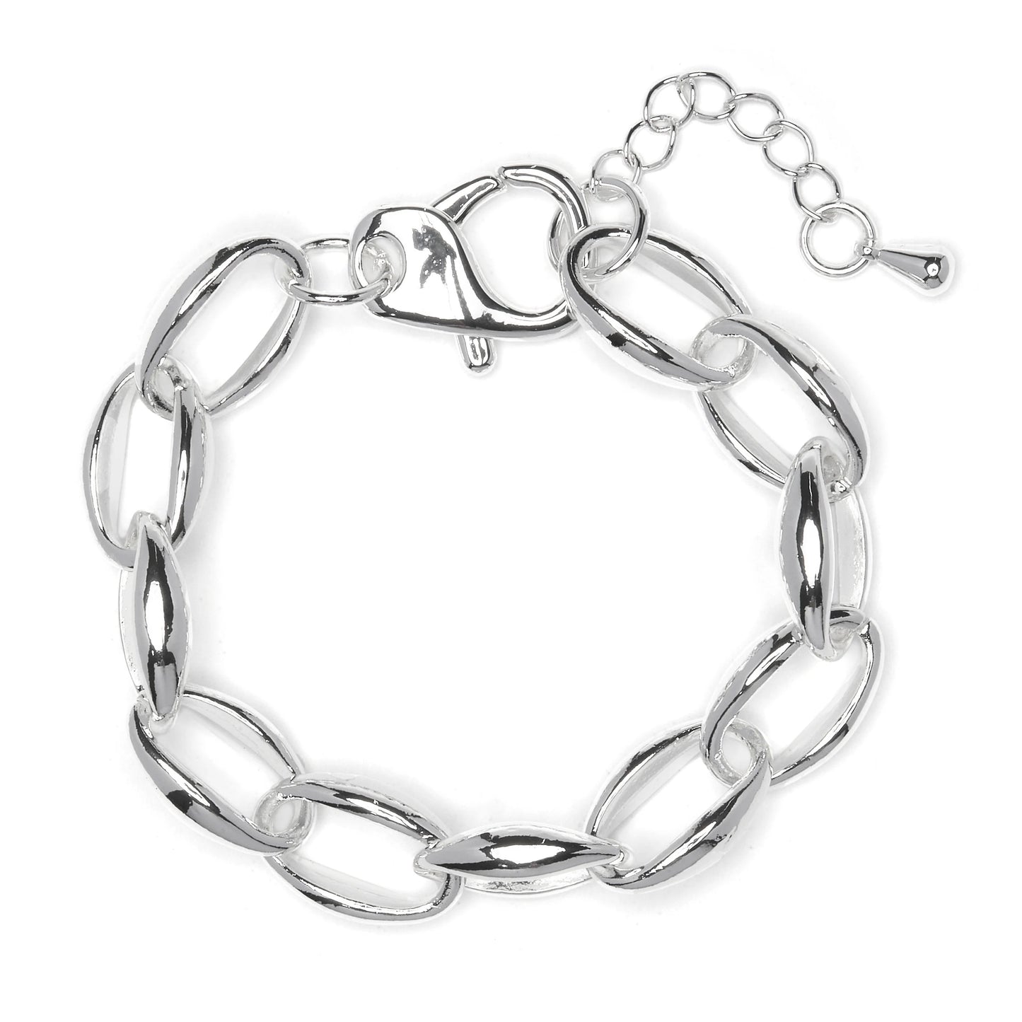 PULSERA ACABADO EN RODIO - HANDE LUXENTER