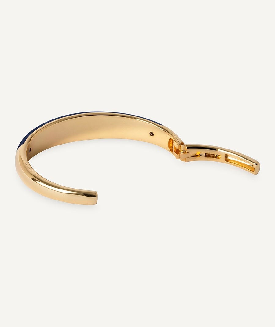 BRAZALETE RÍGIDO COFFEE CON ACETATO Y RESINA MARRÓN VIDAL & VIDAL