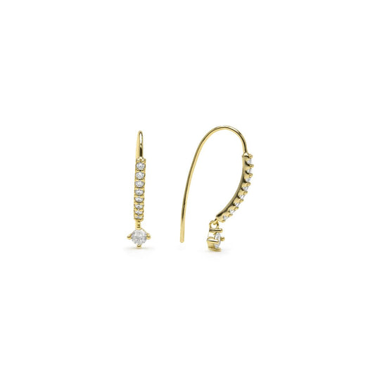 PENDIENTES YABRA DORADOS LUXENTER