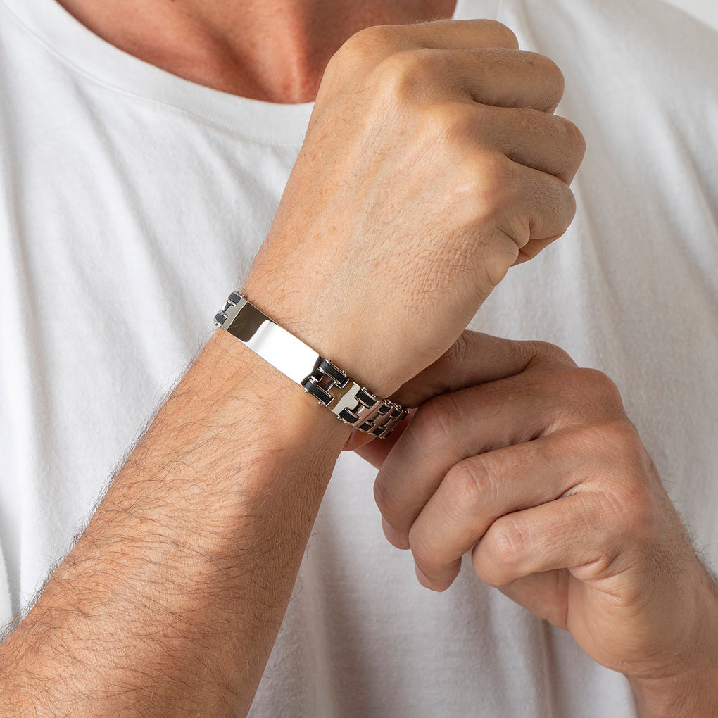 PULSERA LOTUS STYLE LS1177-2/4 ACERO INOXIDABLE 316L, HOMBRE