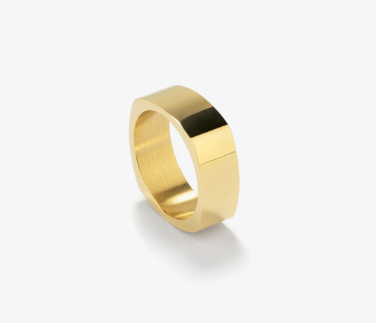 Anillo Hombre Strong Oro
