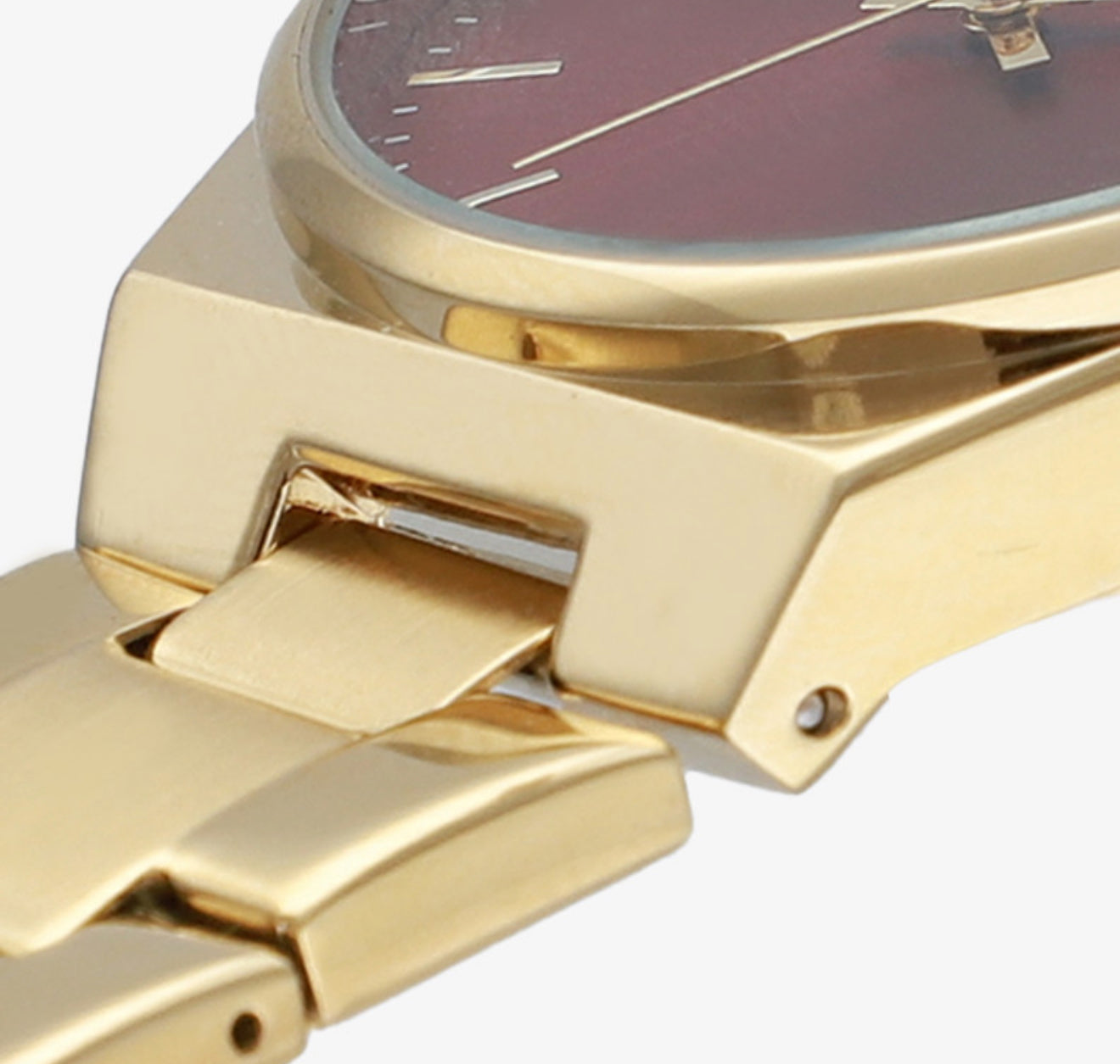 Reloj Mujer AirMini Granate/Dorado