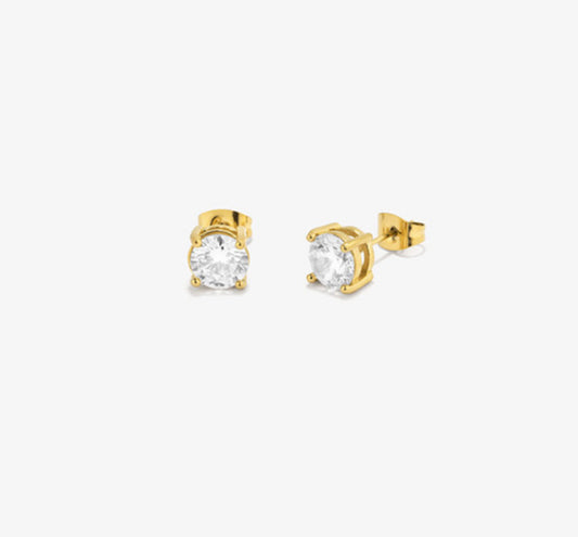 Pendientes Hombre Atlante Diamond Oro