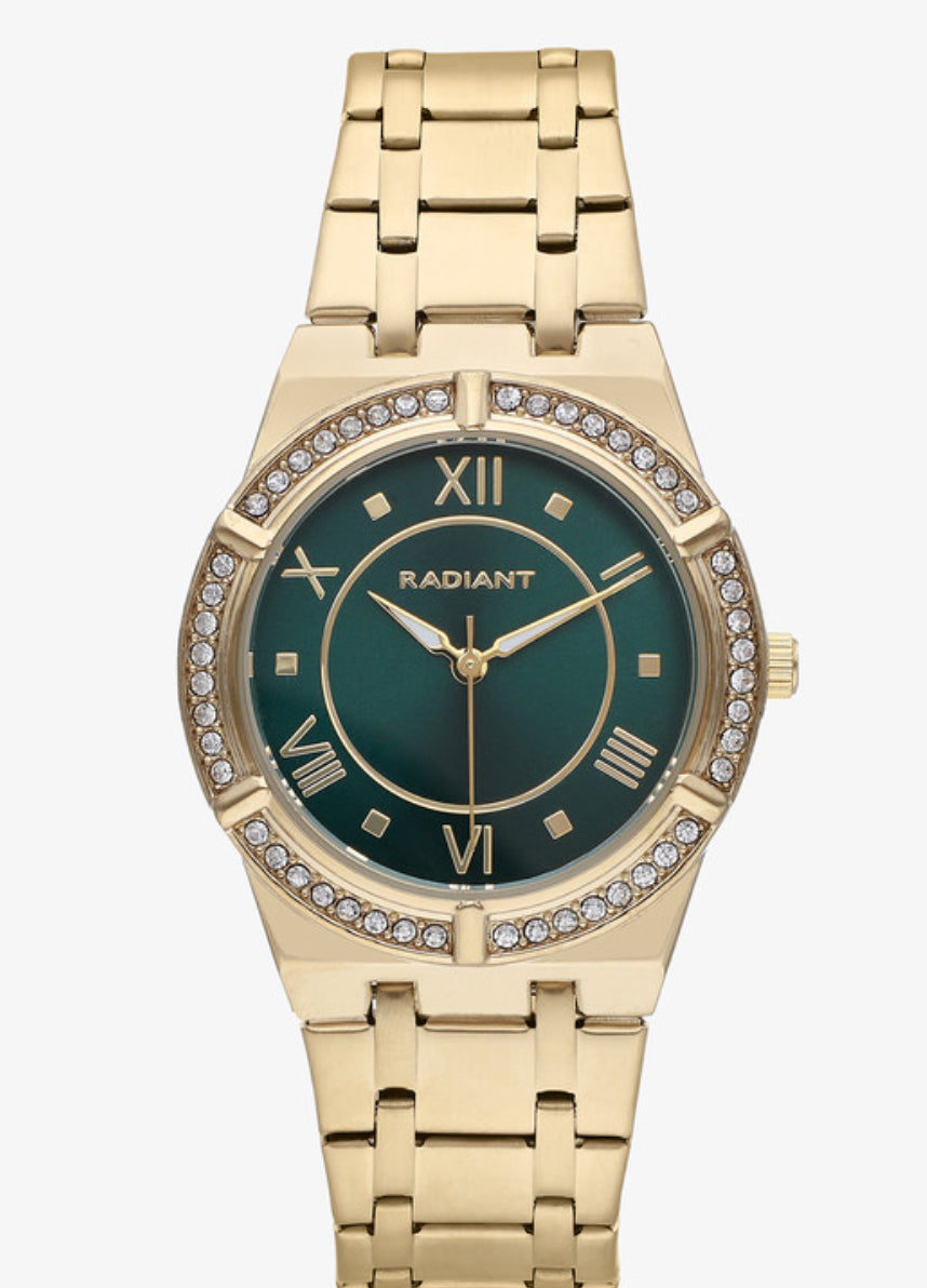 Reloj Mujer Victoria Verde/Dorado