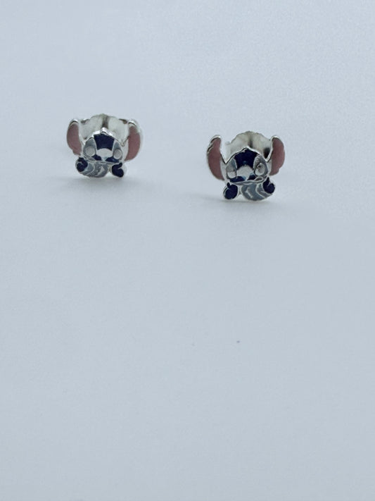 Pendientes stich con color