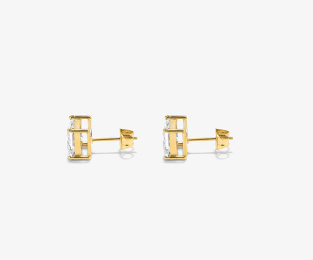 Pendientes Hombre Atlante Quartz Oro