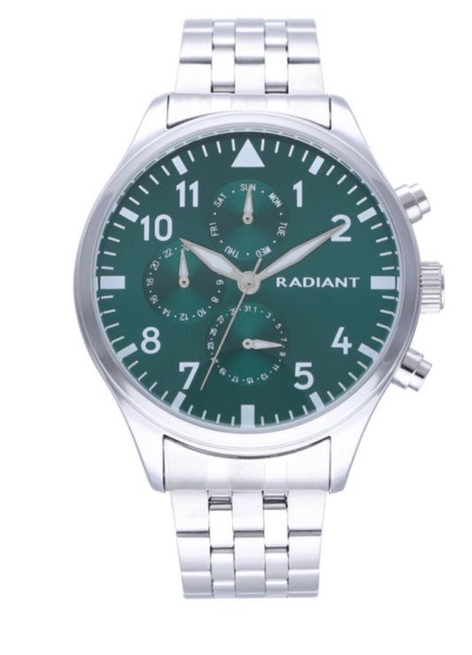 CAIMAN 43MM MULTI GREEN DIAL SS BRACELET