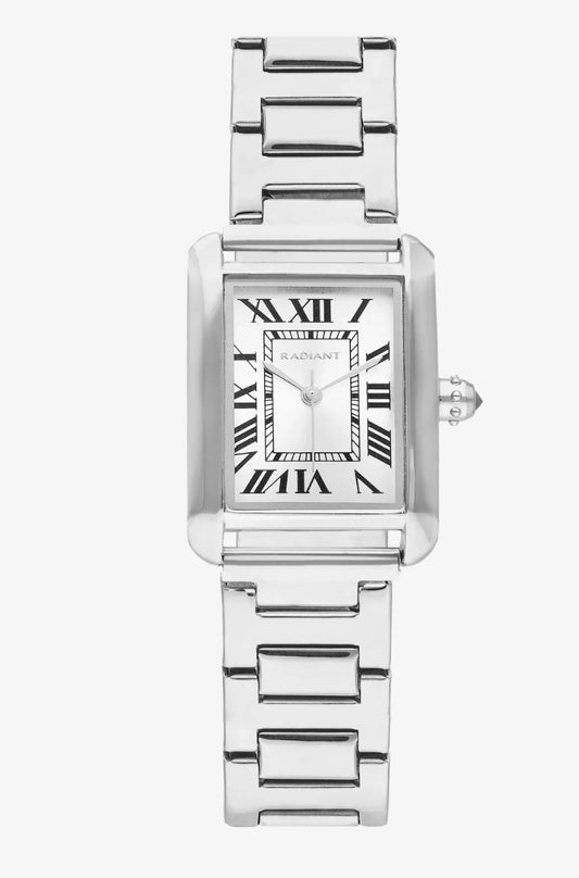 Reloj Mujer Nicole Brazalete Plateado