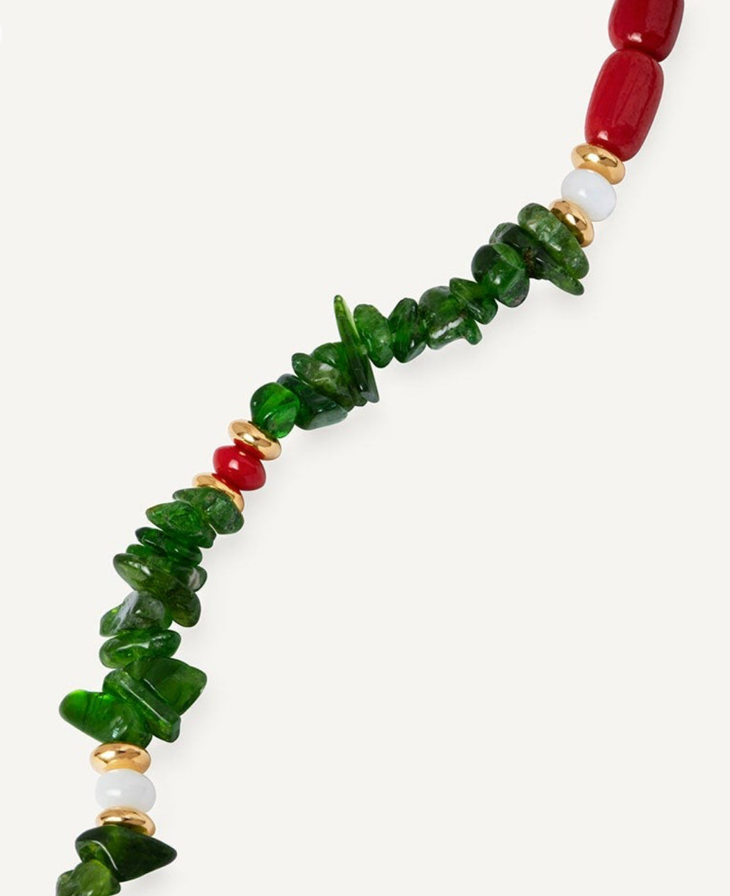 COLLAR CON PIEDRAS NATURALES MINI COMBINADAS SALADA MULTICOLOR