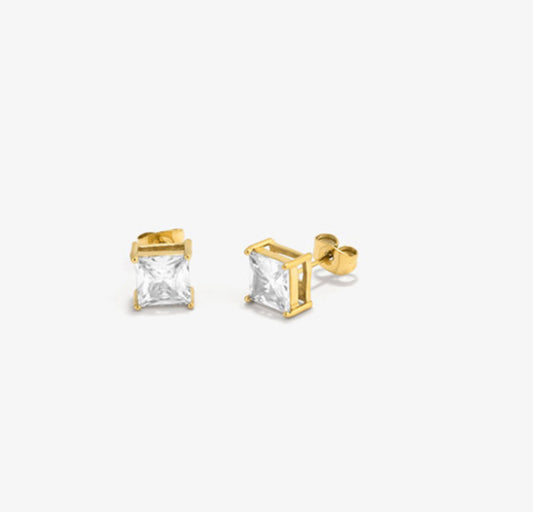 Pendientes Hombre Atlante Quartz Oro